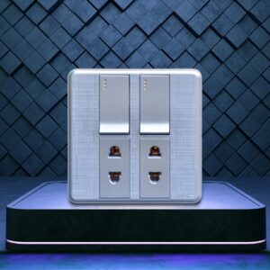 2 Switch + 2 Socket