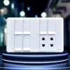 6 Switch + 2 Socket