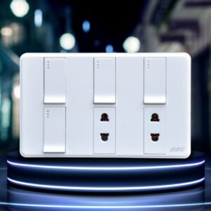 4 Switch + 2 Socket