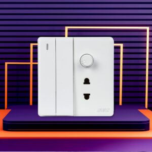 2 Switch + 1 Socket + 1 Dimmer
