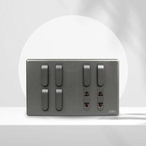6 Switch + 2 Socket